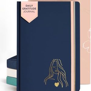 RYVE Daily Journal for Women – 6-Month Guided Gratitude Journal with Prompts, Affirmations, Mindfulness, Self-Reflection & Self-Care