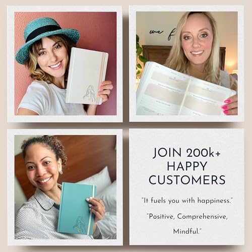 RYVE Daily Journal for Women – 6-Month Guided Gratitude Journal with Prompts, Affirmations, Mindfulness, Self-Reflection & Self-Care - Image 9