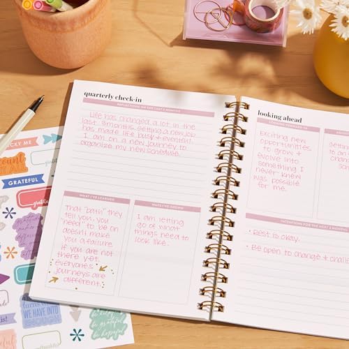 Erin Condren Inspired Collection - A5 Gratitude Journal - Coiled Binding- Inspired - Image 3