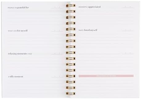 Erin Condren Inspired Collection - A5 Gratitude Journal - Coiled Binding- Inspired - Image 7