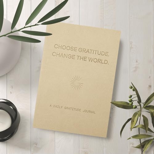 Gratitude Gifted 5-Minute Guided Gratitude Journal – Daily 180 Prompts, Self-Care & Mindfulness, Leather Hardcover, Undated to Foster Happiness, Wellness, Positivity for Men & Women - Image 7