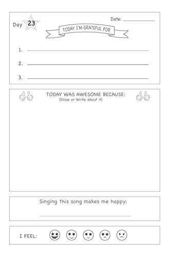 Gratitude Journal for Kids: A 90 Day gratitude journal with daily writing prompts to help kids practice gratitude and mindfulness in under 3 to 5 minutes a day - Image 7