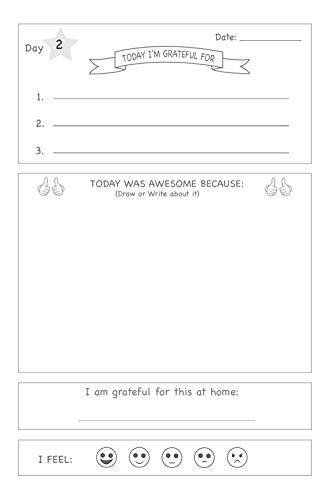 Gratitude Journal for Kids: A 90 Day gratitude journal with daily writing prompts to help kids practice gratitude and mindfulness in under 3 to 5 minutes a day - Image 4