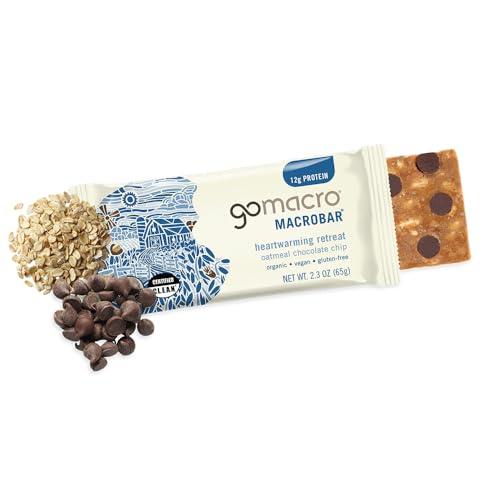 Gomacro, Nutrition Bar Oatmeal Chocolate Chip Organic 12 Count, 2.3 Ounce - Image 3