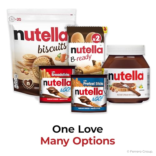 Nutella & GO! Bulk 24 Pack, Hazelnut and Cocoa Spread with Breadsticks, Stocking Stuffers, Snack Cups, 1.8 oz Each - Image 9