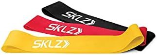 SKLZ SLKZ Mini Resistance Bands, Set of 3,Yellow