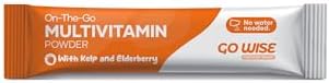 Go Wise On The Go Multivitamin Powder - Natural Berry Flavor - 14 Convenient Stick Packs - Portable Vitamin Supplement for Travel, Daily Nutrition, Energy and Immune Support for Men and Women - Image 4