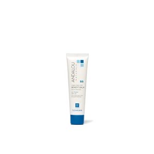 Andalou Naturals CLEAR SKIN Argan Stem Cell BB Benefit Balm, Un-Tinted SPF 30, 2-in-1 BB Cream & Face Sunscreen with Broad Spectrum Protection, Mineral Sunscreen for Oily Skin, 2 Fl Oz