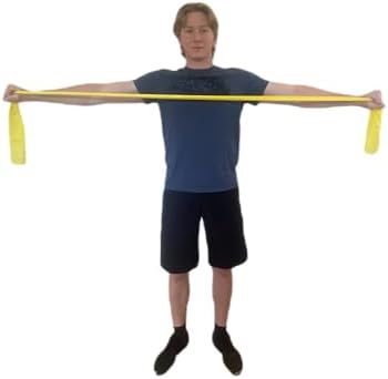 Therapist’s Choice® Professional Non-Latex Resistance Bands for Upper and Lower Body Exercise Workouts, Physical Therapy, Lower Pilates, and Rehab, 25 Yard (75 Feet) Roll Bulk Roll - Image 8