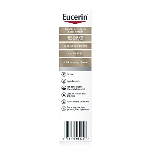 Eucerin Sun Age Defense SPF 50 Face Sunscreen Lotion with Hyaluronic Acid, Hypoallergenic, Non-Comedogenic Sunscreen SPF 50 Free of Fragrance, Oxybenzone and Octinoxate, 2.5 Fl Oz Bottle - Image 15