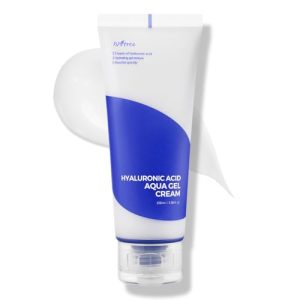 IsNtree Hyaluronic Acid Aqua Gel Cream 100ml, 3.38 fl oz | Korean Skincare | Lightweight Moisturizer | Quick-Absorbing Hydration | For Oily to Combination Skin