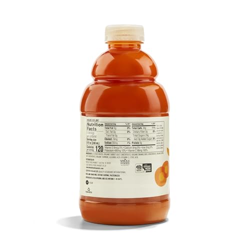 365 by Whole Foods Market, Organic Carrot and Orange Juice with Turmeric, Immune Refresher, 32 Fl Oz - Image 4