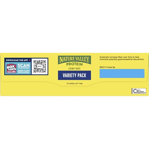 Nature Valley Protein Chewy Snack Bars, Variety Pack, 15 Bars, 21.3 oz - Image 8
