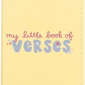 Little Book of Verses Journal Notebook, Pocket Notebook, Journaling Notebooks, Gratitude Journal, Journals for Writing, Note Taking (Yellow)