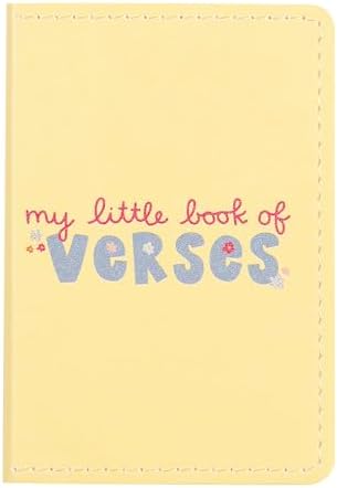 Little Book of Verses Journal Notebook, Pocket Notebook, Journaling Notebooks, Gratitude Journal, Journals for Writing, Note Taking (Yellow)