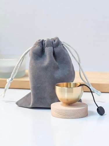 Singing Bowl Set Meditation Sound Bowl for Yoga, Meditation & Relaxation, Mindfulness,Chakra Healing, Stress Relief, Self-Regulation, Unique Spiritual Gifts for Women and Men (Mini set) - Image 4