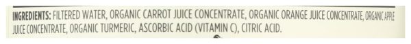 365 by Whole Foods Market, Organic Carrot and Orange Juice with Turmeric, Immune Refresher, 32 Fl Oz - Image 3