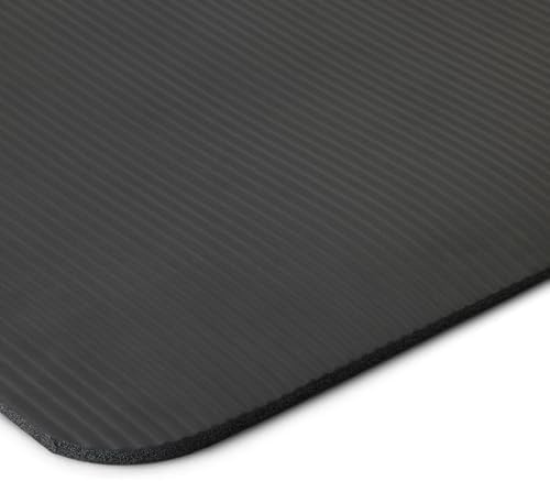 Amazon Basics 1/2 Inch Extra Thick Exercise Yoga Mat with Carrying Strap, Cushioned Support, for Fitness and Gym Workouts - Image 3