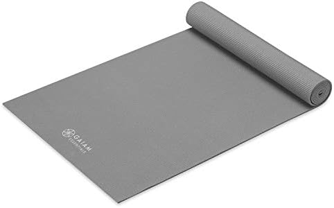 Gaiam Essentials Premium Yoga Mat with Yoga Mat Carrier Sling (72"L x 24"W x 1/4 Inch Thick) - Image 9