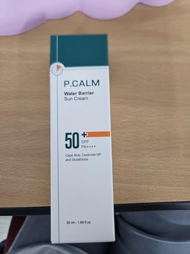 P.CALM Water Barrier Moisturizing Sun Cream Matte-Finish No White Cast SPF 50+ PA++++ Vegan Calming Moisture Daily Sunscreen for Dry Oily Sensitive Skin Korean Skincare 3.4 Fl Oz - Image 6