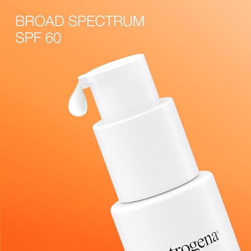 Neutrogena Clear Face Serum Sunscreen with Green Tea, Broad Spectrum SPF 60, Non-Comedogenic Face Sunscreen for Lightweight UVA/UVB Protection, Oxybenzone- & Fragrance-Free, 1.7 fl. oz - Image 5