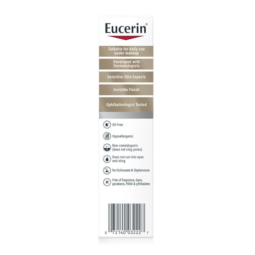 Eucerin Sun Age Defense SPF 50 Face Sunscreen Lotion with Hyaluronic Acid, Hypoallergenic, Non-Comedogenic Sunscreen SPF 50 Free of Fragrance, Oxybenzone and Octinoxate, 2.5 Fl Oz Bottle - Image 10