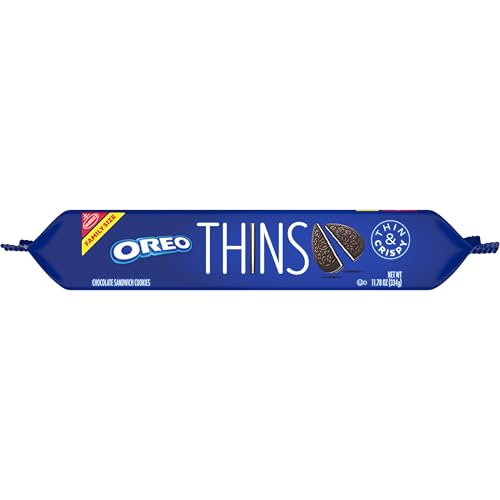 OREO Thins Chocolate Sandwich Cookies, Family Size, 11.78 oz - Image 18