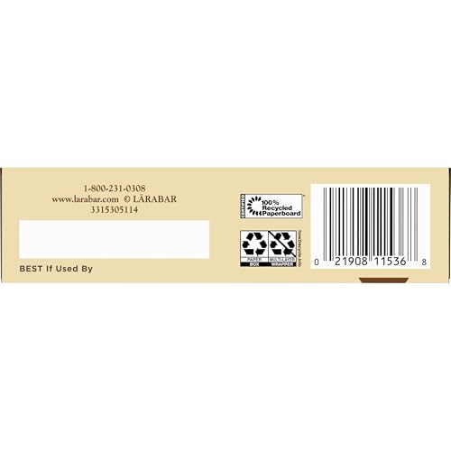Larabar Chocolate Chip Cookie Dough, Fruit and Nut Bars, Gluten Free and Vegan, 9.6 oz, 6 Ct - Image 6