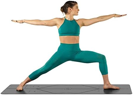 Liforme Original Yoga Mat – Free Yoga Bag Included - Patented Alignment System, Warrior-like Grip, Non-slip, Eco-friendly, sweat-resistant, long, wide, 4.2mm thick mat for comfort - Image 9