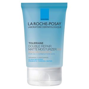 La Roche-Posay Toleriane Double Repair Matte Face Moisturizer, Daily Moisturizer For Oily Skin With Ceramide And Niacinamide For All Skin Tones, Oil Free, Non-Comedogenic, Available with SPF 30