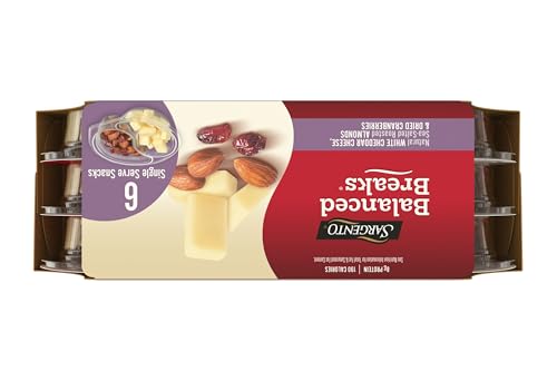 Sargento Balanced Breaks Natural White Cheddar Cheese, Sea-Salted Roasted Almonds, Dried Cranberries Snack Kit, 6-Pack - Image 9