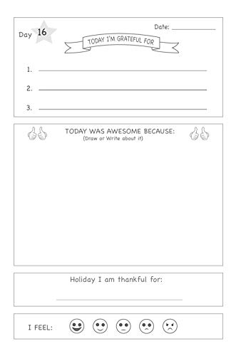 Gratitude Journal for Kids: A 90 Day gratitude journal with daily writing prompts to help kids practice gratitude and mindfulness in under 3 to 5 minutes a day - Image 6