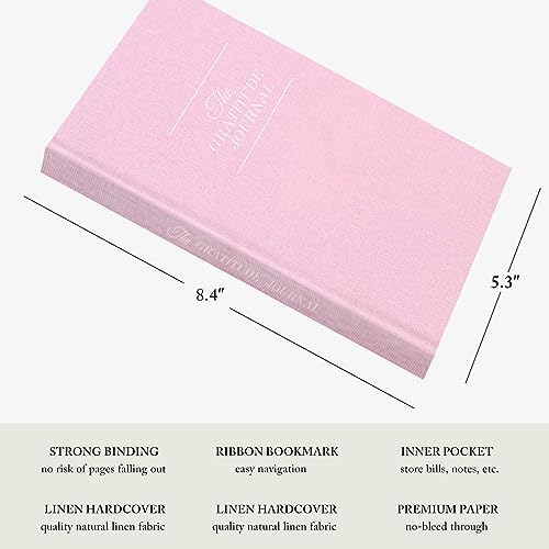 The Gratitude Journal - for More Mindfulness, Happiness, Positive Vibes, Affirmations, Productivity, and Self Reflection -Undated Daily Journal - Image 3