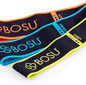 Bosu Fabric Resistance Bands (3 Pack), Multi (72-6920)