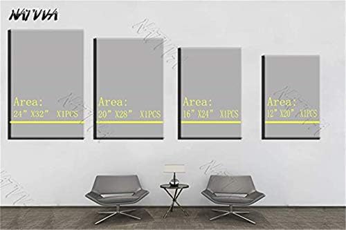 NATVVA Body Sculpting Poster Wall Decor 6 Pieces Contouring Treatment Canvas Art Body Care Procedure Lipo-su-ction Areas Prints Painting Picture Artwork Beauty Salon Med Spa Decoration No Frame - Image 7