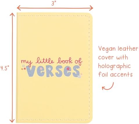 Little Book of Verses Journal Notebook, Pocket Notebook, Journaling Notebooks, Gratitude Journal, Journals for Writing, Note Taking (Yellow) - Image 3