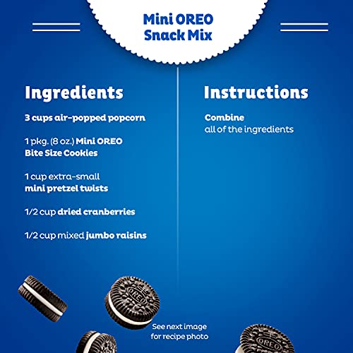 OREO Mini Mix Sandwich Cookies Variety Pack, 20 Snack Packs - Image 10