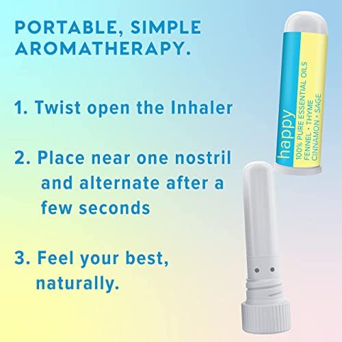 MOXĒ Nasal Inhaler Bundle, 8 Essential Oil Blends, Aromatherapy Sticks, Warming & Cooling Fragrances, Undiluted Oil, Natural Ingredients, Made in USA - Image 4