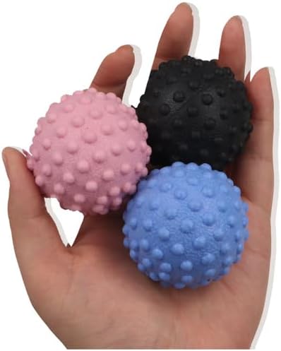 3Pcs Massage Balls, Plantar Fasciitis Relief Ball Foot Massage Ball Trigger Point Massager Therapy Balls for Muscle Recovery Myofascial Release Yoga Fitness Health Care Tool - Image 5