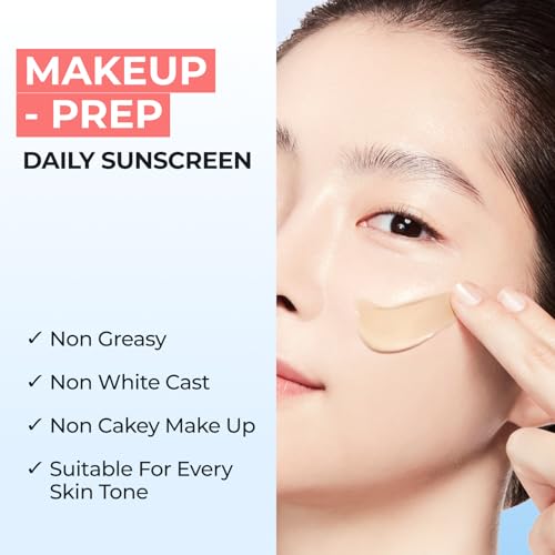 SPF 50 DOMINAS Tinted Sunscreen Moisturizer (1.7fl oz) - Tone Correction, Korean Skin Care, Broad-Spectrum UV Defense Sunblock, Water-in-Oil Formula for Lightweight, Panthenol, Sun Cream - Image 7