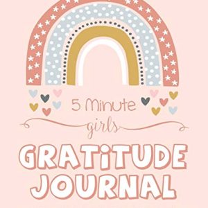 5 Minute Girls Gratitude Journal: 100 Day Gratitude Journal for Girls with Daily Journal Prompts, Fun Challenges, and Inspirational Quotes (Unicorn Design for Kids Ages 5-10)
