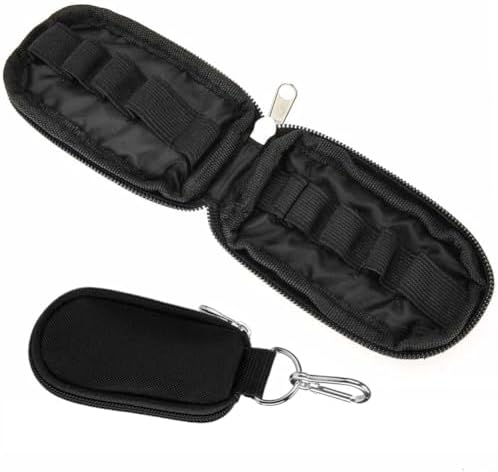 10 Bottles Essential Oil Travel Case, Fits 2ml Roller Bottles, Essential Oils Organizer Bag, Portable Mini Essentials Oil Key Chain Carrying Case (Excluding Bottle)