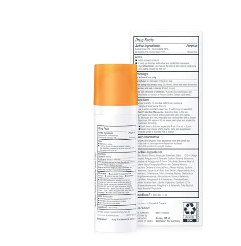 Eucerin Sun Age Defense SPF 50 Face Sunscreen Lotion with Hyaluronic Acid, Hypoallergenic, Non-Comedogenic Sunscreen SPF 50 Free of Fragrance, Oxybenzone and Octinoxate, 2.5 Fl Oz Bottle - Image 14