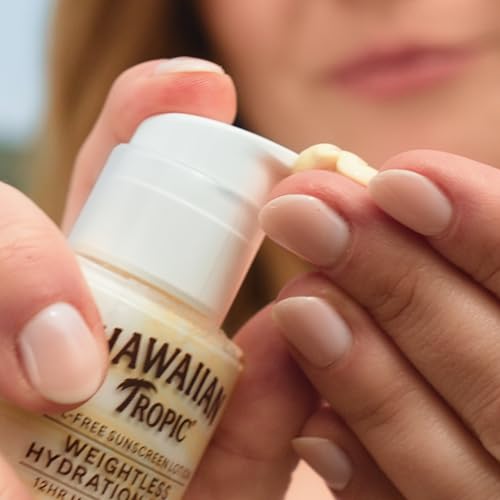 Hawaiian Tropic Weightless Hydration Lotion Sunscreen for Face SPF 30, 1.7oz | Travel Size Sunscreen Lotion, Beach Essentials, Sun Protection, Travel Sunblock Face, Summer Essentials, 1.7 fl oz - Image 6