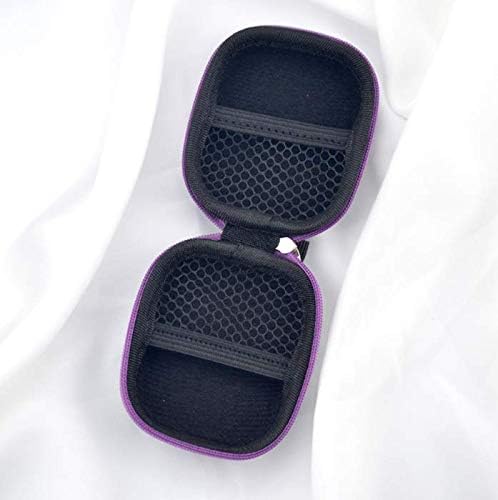 3Pcs Portable Essential Oil Carrying Case Mini Travel Size Essential Oils Storage Bag Organizer Hard Shell Case Holds 6 Bottles(Can hold 1ML 2ML 3ML 5ML Roller Bottle)-Great for Travel - Image 7