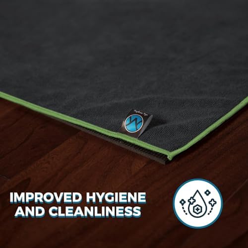 Youphoria Yoga Microfiber Non-Slip Towel - Hot Yoga Mat Towel for Enhanced Grip and Sweat Absorption - Image 6