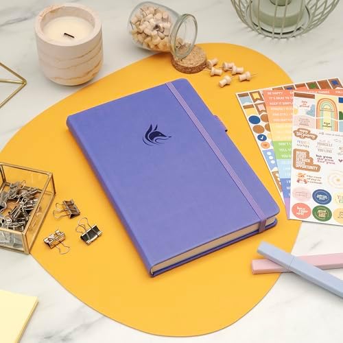 Clever Fox Positivity Daily Gratitude & Affirmation Journal with Prompts Motivational Mental Health Journal for Women & Men with Habit Tracker Lasts 6 Months, A5 Size (Lavender) - Image 6