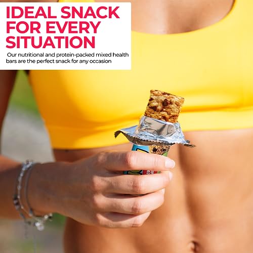 Healthy Snacks, Care Package 67 Count Premium Healthy Mixed Box & Snacks Gift Variety Pack – Great for Home, Lunches, Work, Grab and Go, Office, Meetings, – Breakfast Bars, Bulk Granola Bars - Image 5