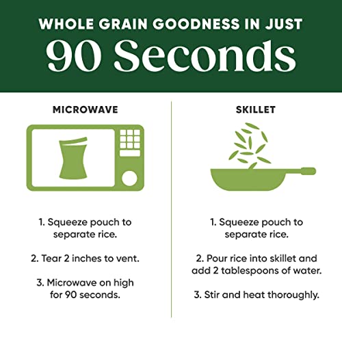 SEEDS OF CHANGE Organic Rice Variety Pack Quinoa and Brown Rice with Garlic & Whole Grain Brown Basmati Rice 8.5 oz. (Pack of 6) - Image 7