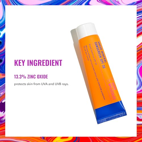 Good Molecules Sheer Mineral Sunscreen SPF 30 - Minimal White Cast Zinc Oxide Sunscreen For Face - Hydrating Hyaluronic Acid, UVA/UVB Protection, Reef-Safe - Image 3